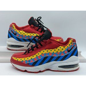 Nike Air Max 95 Baltimore Home GS Shoes CI4422-600 Red White Multi 4 Wmns 5.5 EC